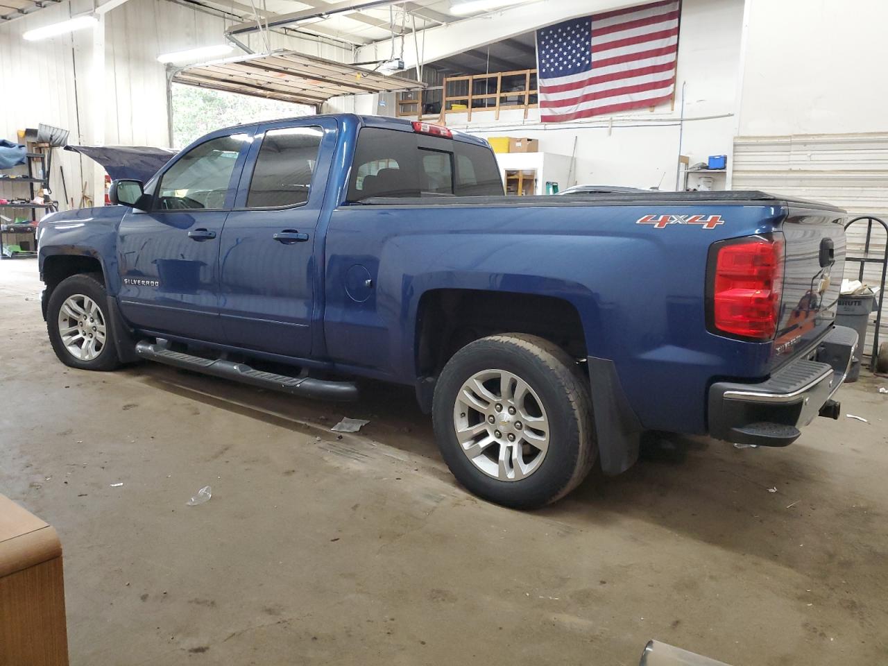 2015 Chevrolet Silverado VIN 1GCVKREC3FZ202729 Copart auction photo, front end / side damage thumbnail 2