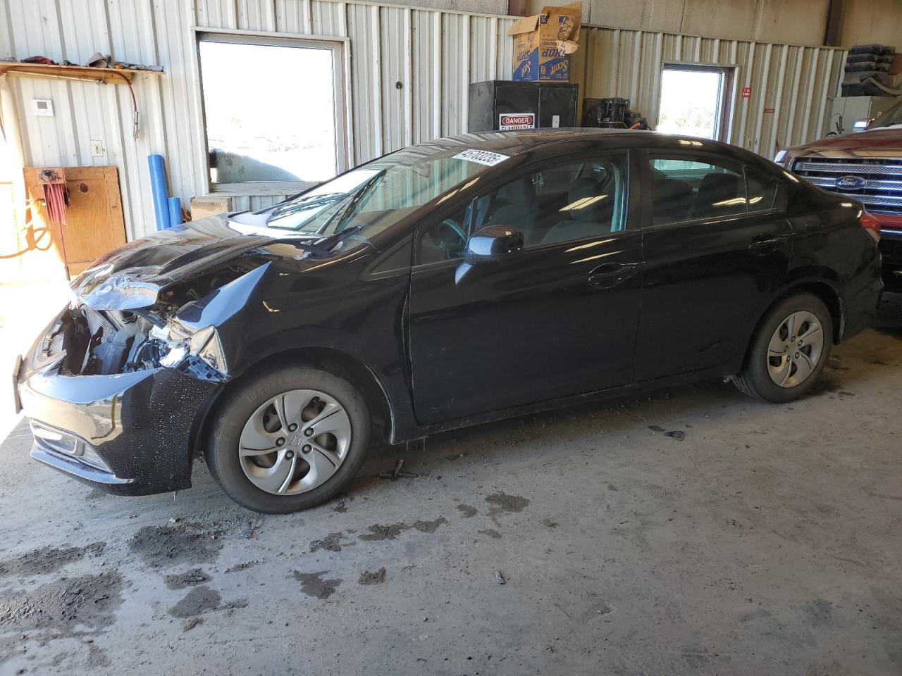 2013 Honda Civic VIN 2HGFB2F53DH578440 - Copart auction photo