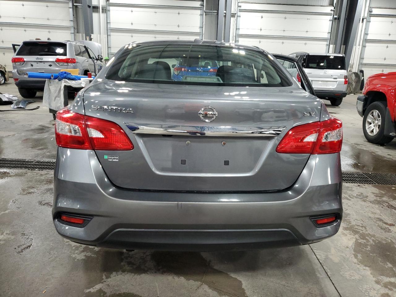 2017 Nissan Sentra VIN 3N1AB7AP8HL706251 Copart auction photo, side damage thumbnail 6