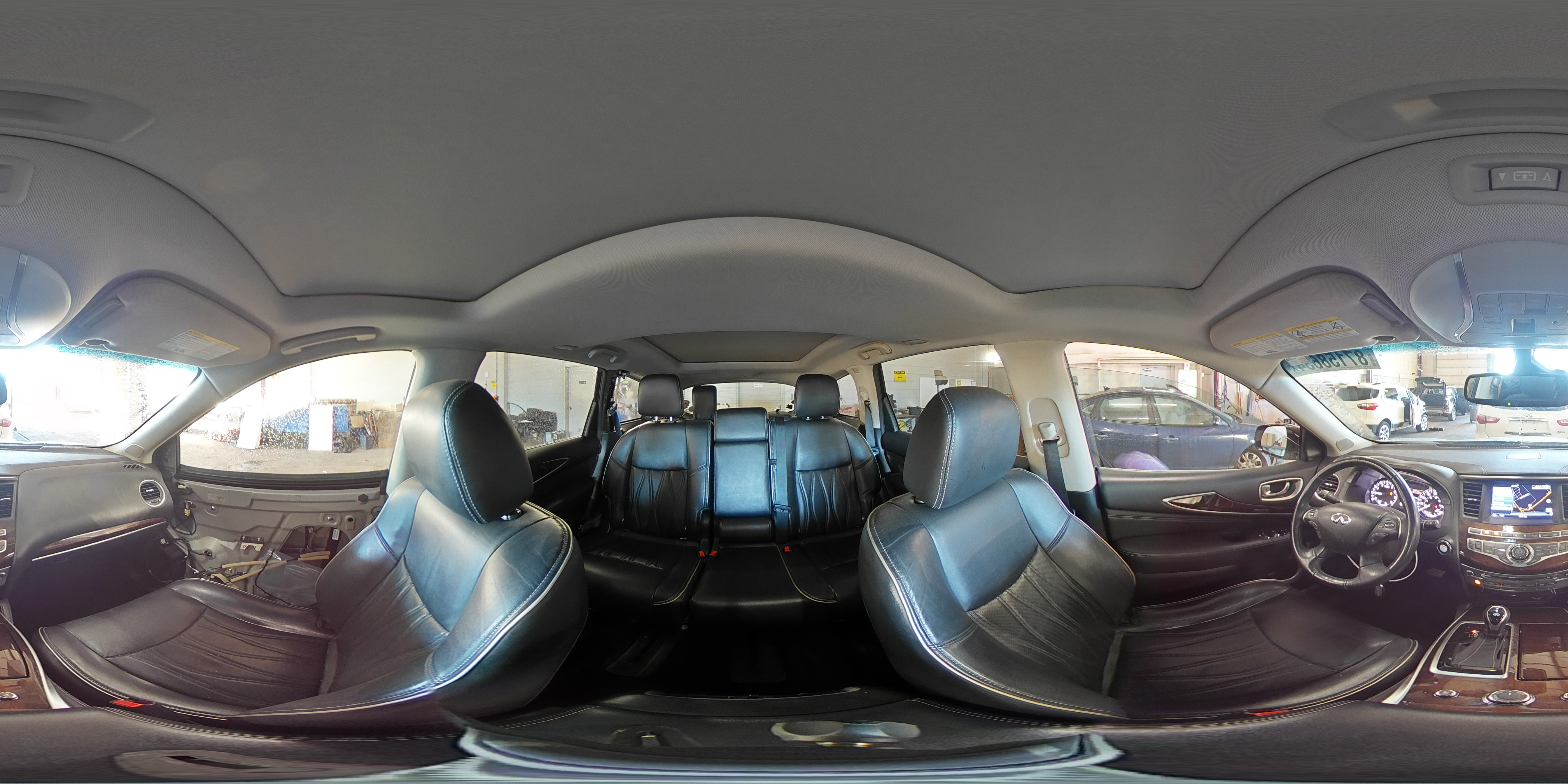 2016 Infiniti QX60 VIN 5N1AL0MM5GC504623 Copart auction photo, front end / side damage thumbnail 16
