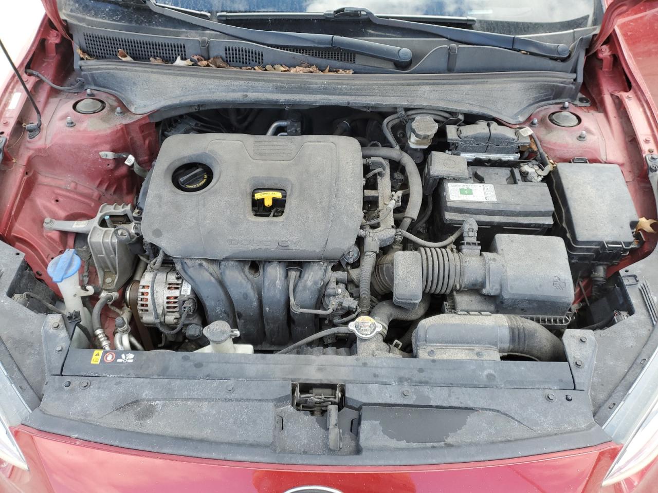 2019 KIA Forte VIN 3KPF24ADXKE083072 Copart auction photo, rear end / minor dent/scratches damage thumbnail 11