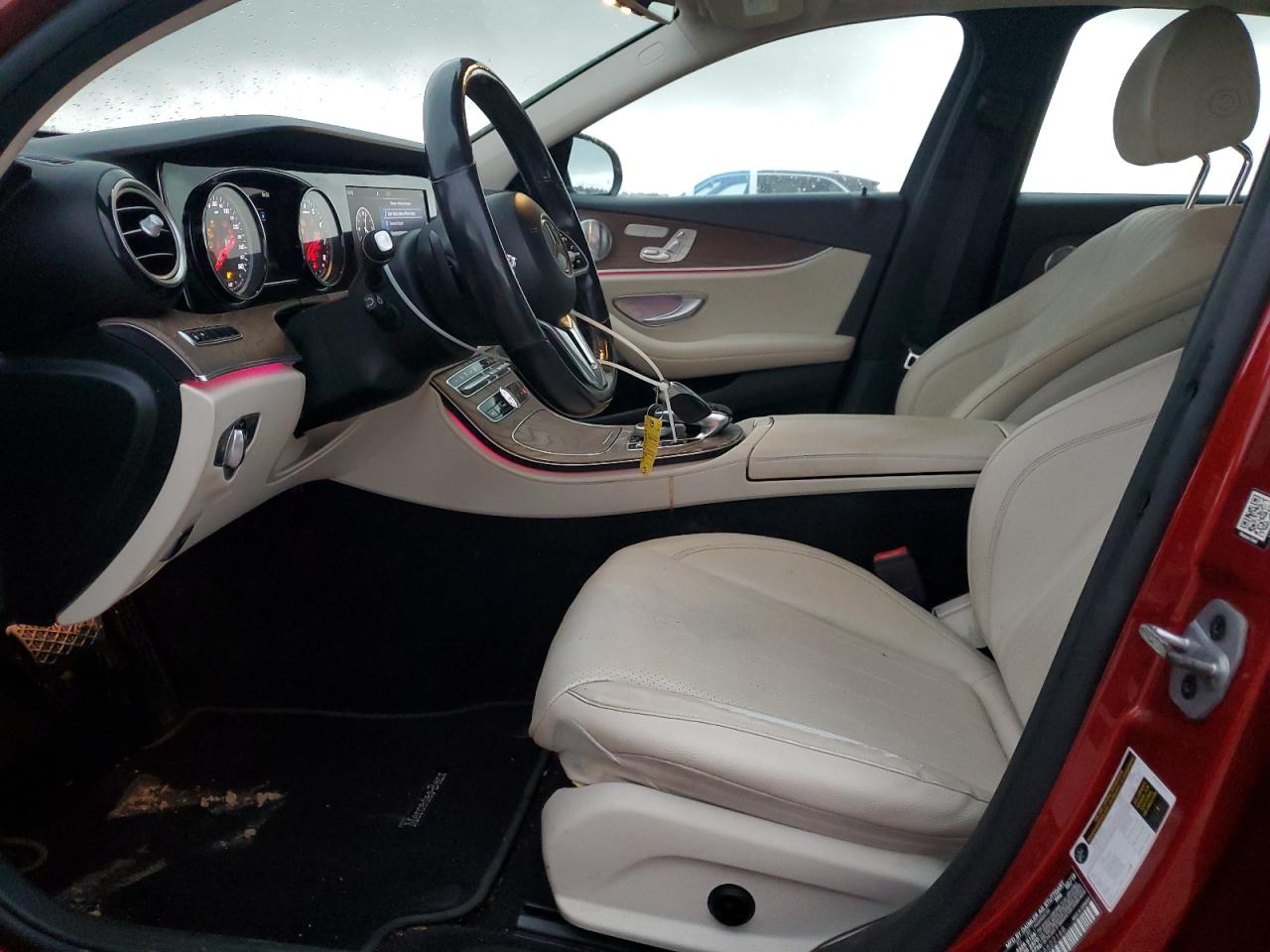 2019 Mercedes-Benz E-klasse VIN WDDZF4JB1KA622168 Copart auction photo, front end / undercarriage damage thumbnail 7