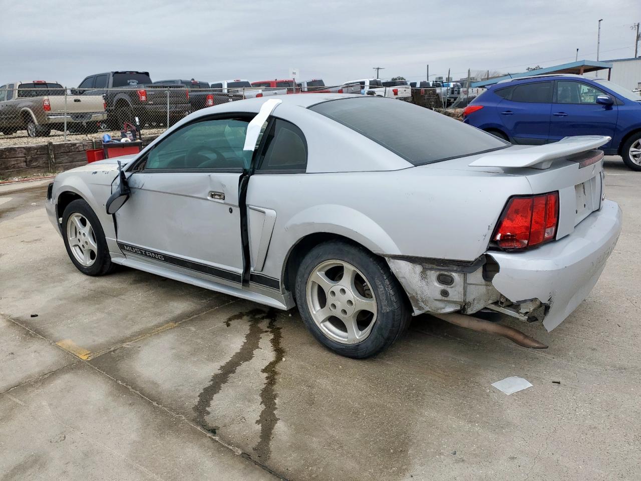 2002 Ford Mustang VIN 1FAFP40452F129857 Copart auction photo, all over damage thumbnail 2