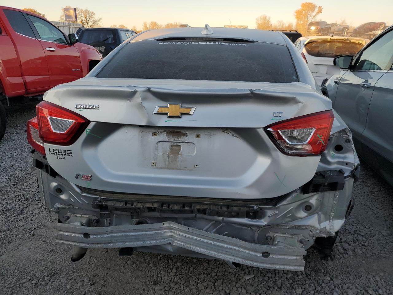 2019 Chevrolet Cruze VIN 1G1BE5SM3K7117534 Copart auction photo, rear end / minor dent/scratches damage thumbnail 6