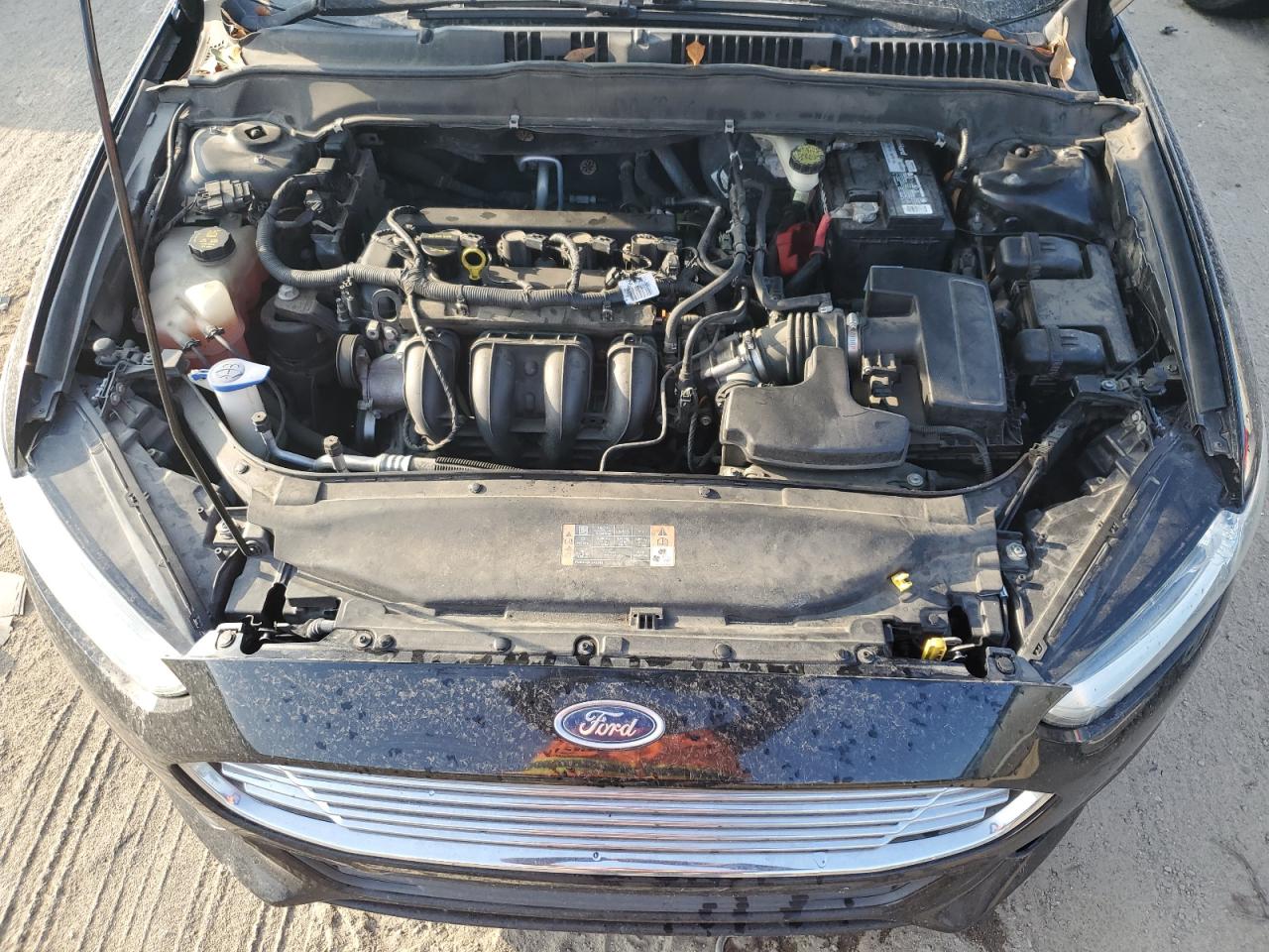 2014 Ford Fusion VIN 1FA6P0H72E5363827 Copart auction photo, rear end damage thumbnail 11