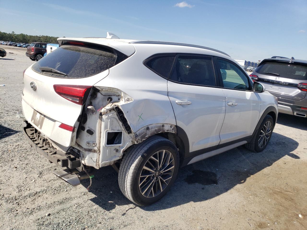 2019 Hyundai Tucson VIN KM8J33AL5KU937651 Copart auction photo, rear end damage thumbnail 3