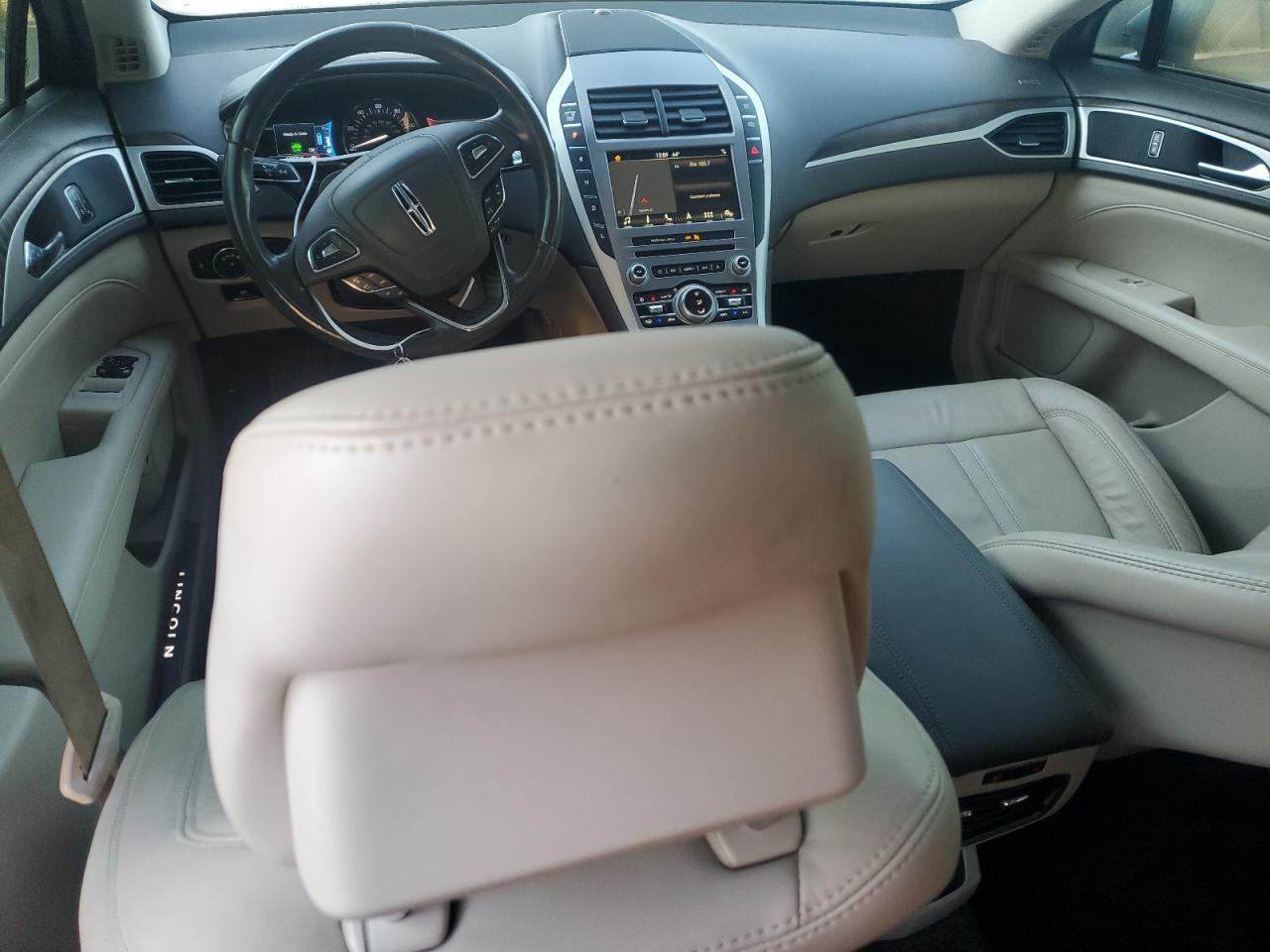 2018 Lincoln MKZ VIN 3LN6L5LU6JR601536 Copart auction photo, rear end damage thumbnail 8