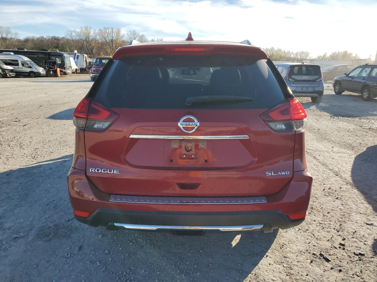 2017 Nissan Rogue VIN JN8AT2MV3HW273248 Copart auction photo, front end / minor dent/scratches damage thumbnail 6