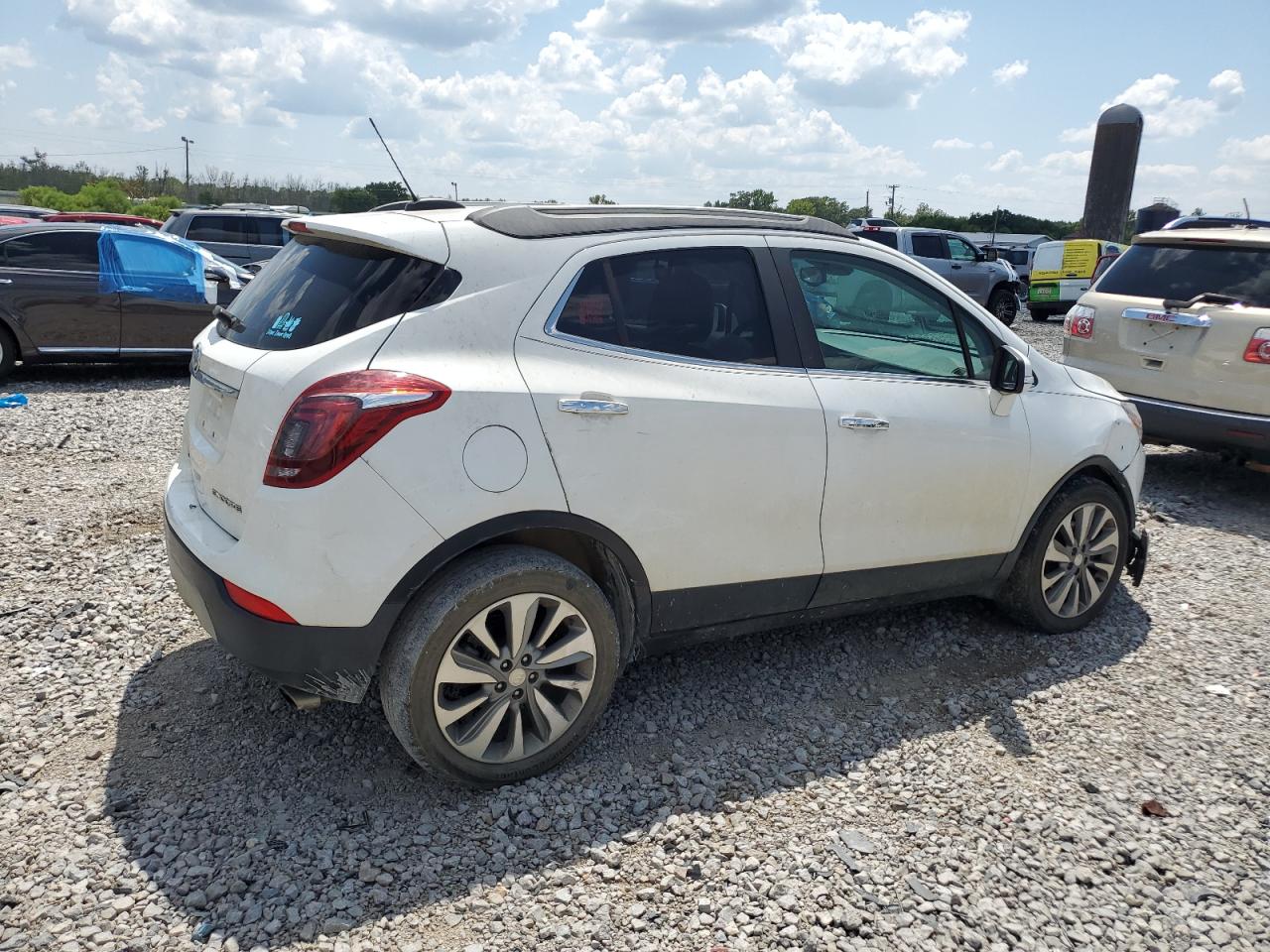 2018 Buick Encore VIN KL4CJASB1JB600928 Copart auction photo, front end damage thumbnail 3