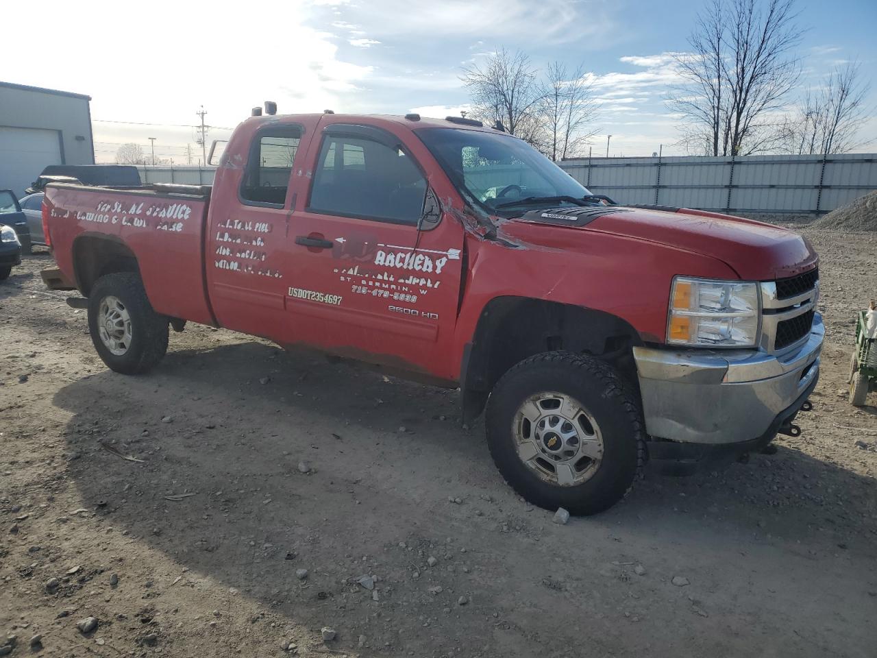 2011 Chevrolet Silverado VIN 1GC2KXCG1BZ208651 Copart auction photo, all over damage thumbnail 4