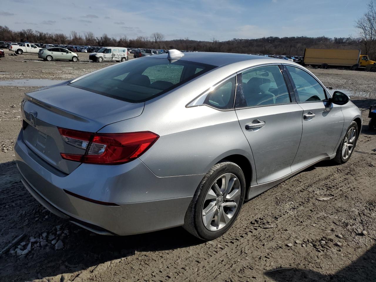 2020 Honda Accord VIN 1HGCV1F10LA046982 Copart auction photo, side damage thumbnail 3