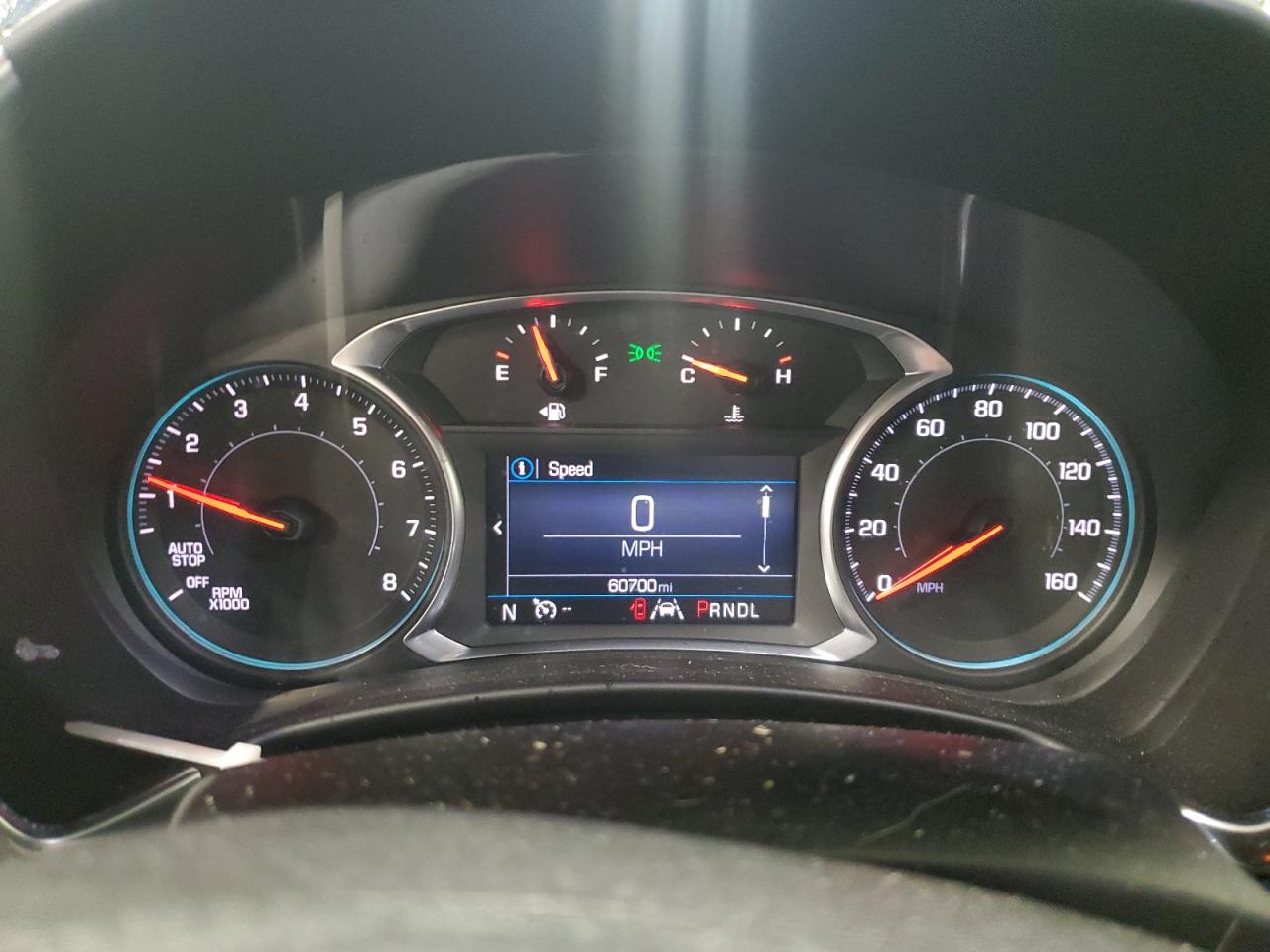 2020 Chevrolet Equinox VIN 2GNAXKEV2L6163400 Copart auction photo, rear end damage thumbnail 9