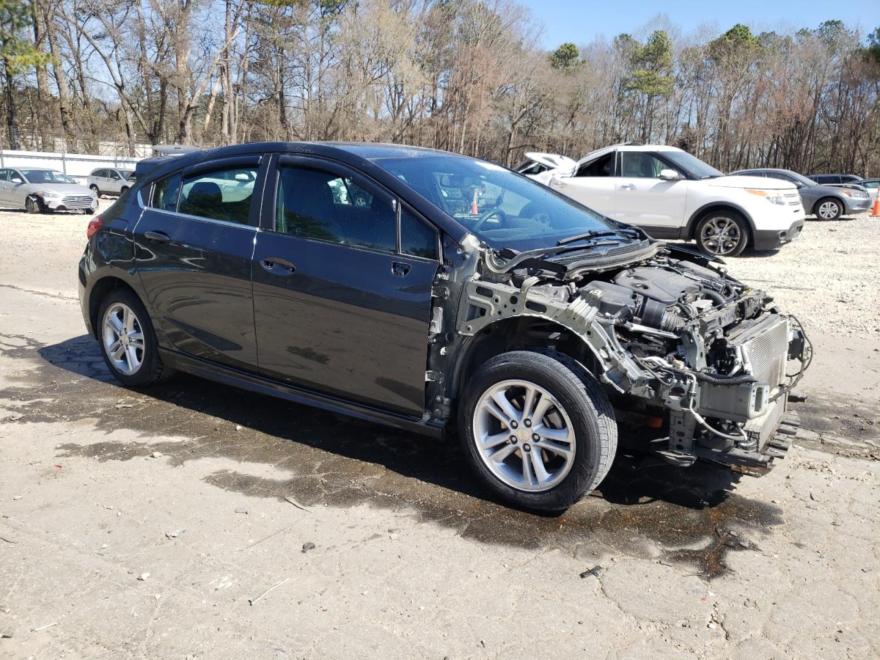 2018 Chevrolet Cruze VIN 3G1BE6SMXJS602694 Copart auction photo, front end damage thumbnail 4