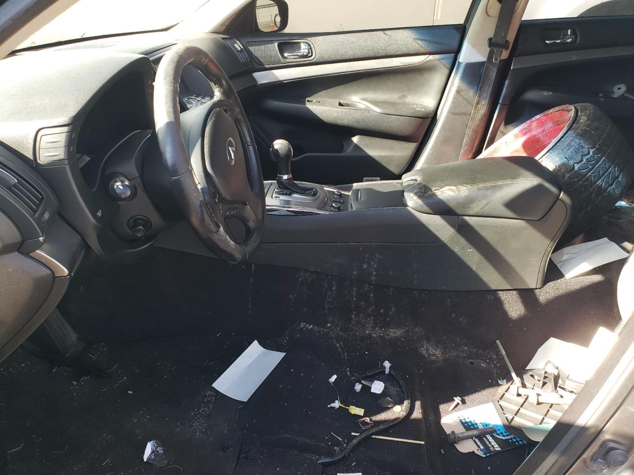 2013 Infiniti G VIN JN1CV6AR4DM770315 Copart auction photo, stripped / minor dent/scratches damage thumbnail 7