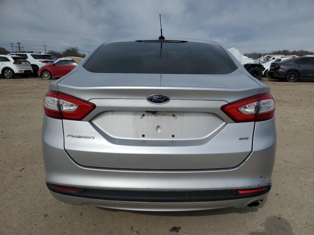2016 Ford Fusion VIN 3FA6P0H77GR319807 Copart auction photo, front end / rear end damage thumbnail 6
