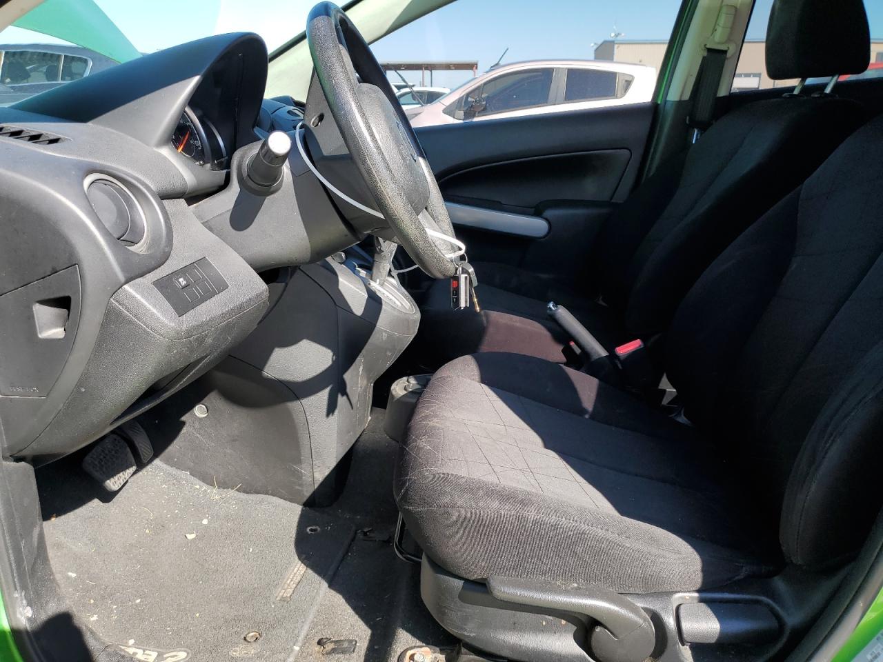 2012 Mazda 2 VIN JM1DE1KY1C0135441 Copart auction photo, front end / hail damage thumbnail 7
