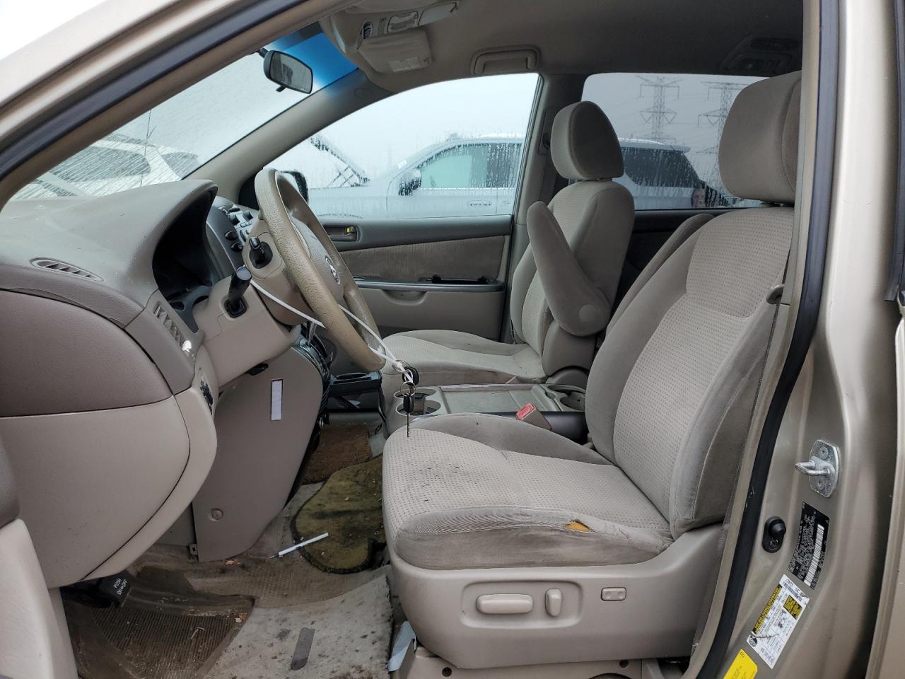 2009 Toyota Sienna VIN 5TDZK23C59S250542 Copart auction photo, rear end / minor dent/scratches damage thumbnail 7