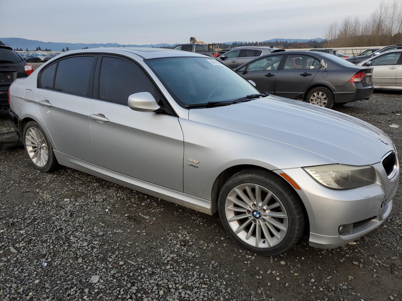 2011 BMW 3er VIN WBAPK5C51BA659406 Copart auction photo, rear end / side damage thumbnail 4