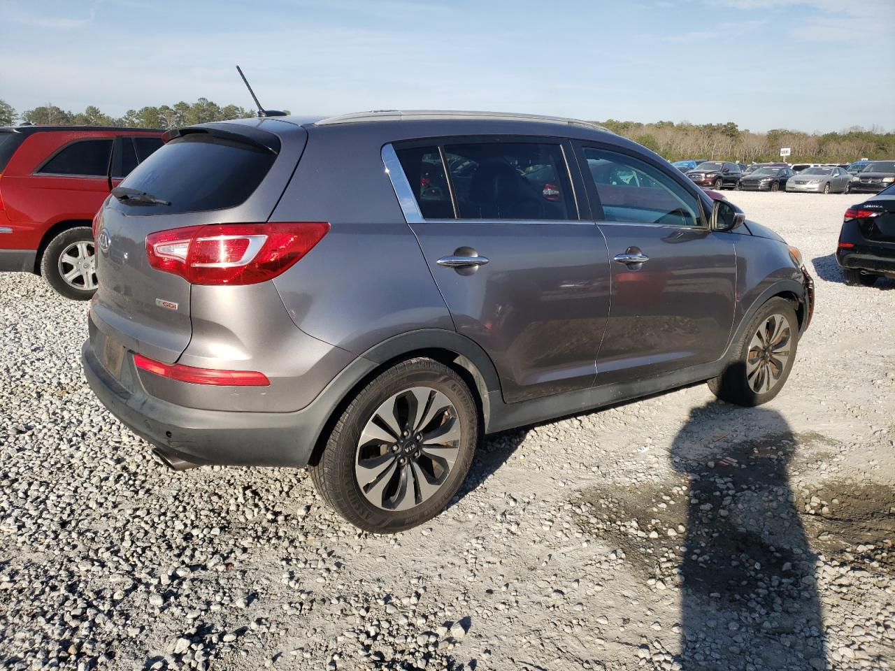 2011 KIA Sportage VIN KNDPC3A63B7164430 Copart auction photo, front end damage thumbnail 3