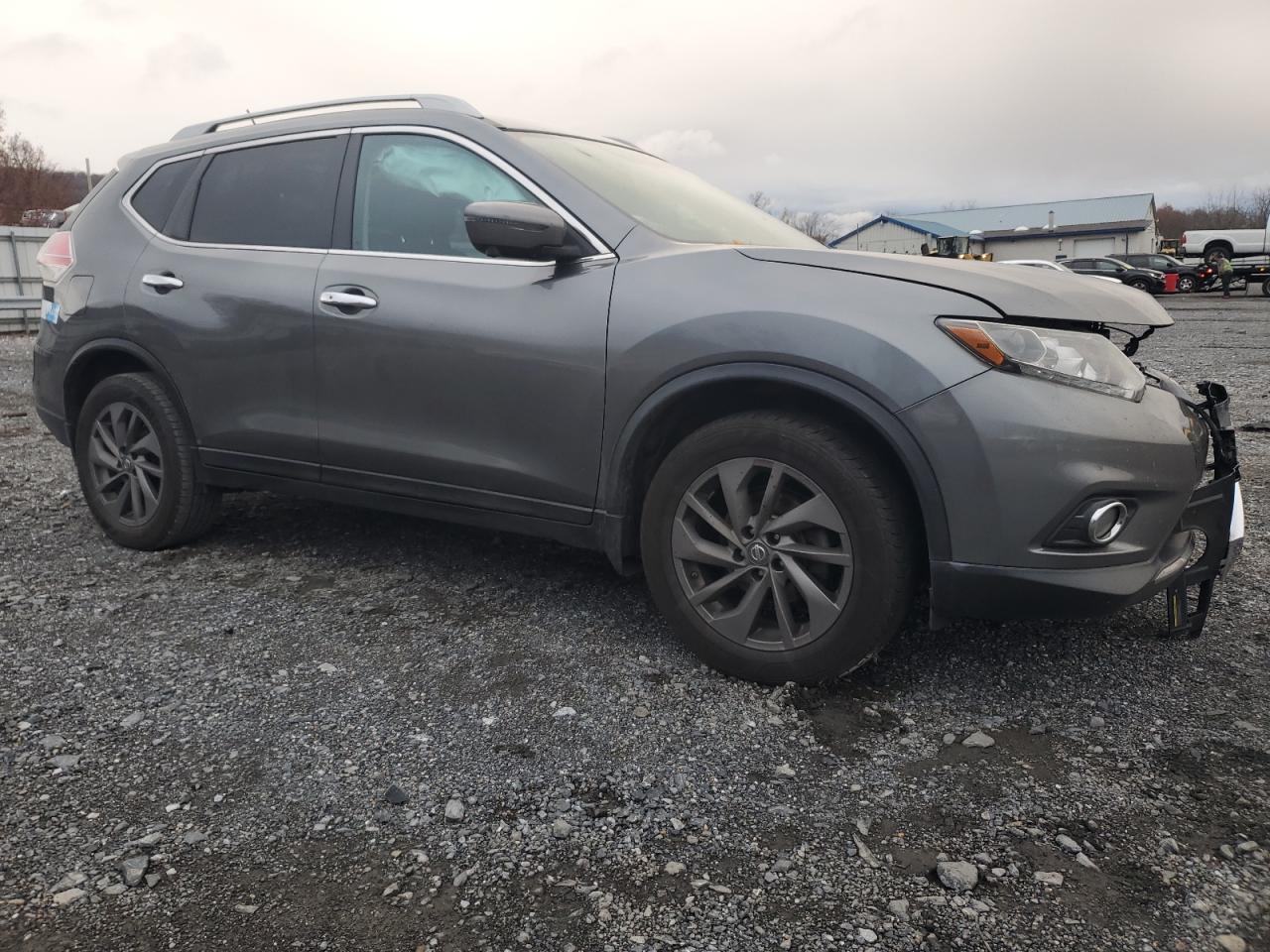 2016 Nissan Rogue VIN 5N1AT2MV8GC738209 Copart auction photo, front end damage thumbnail 4