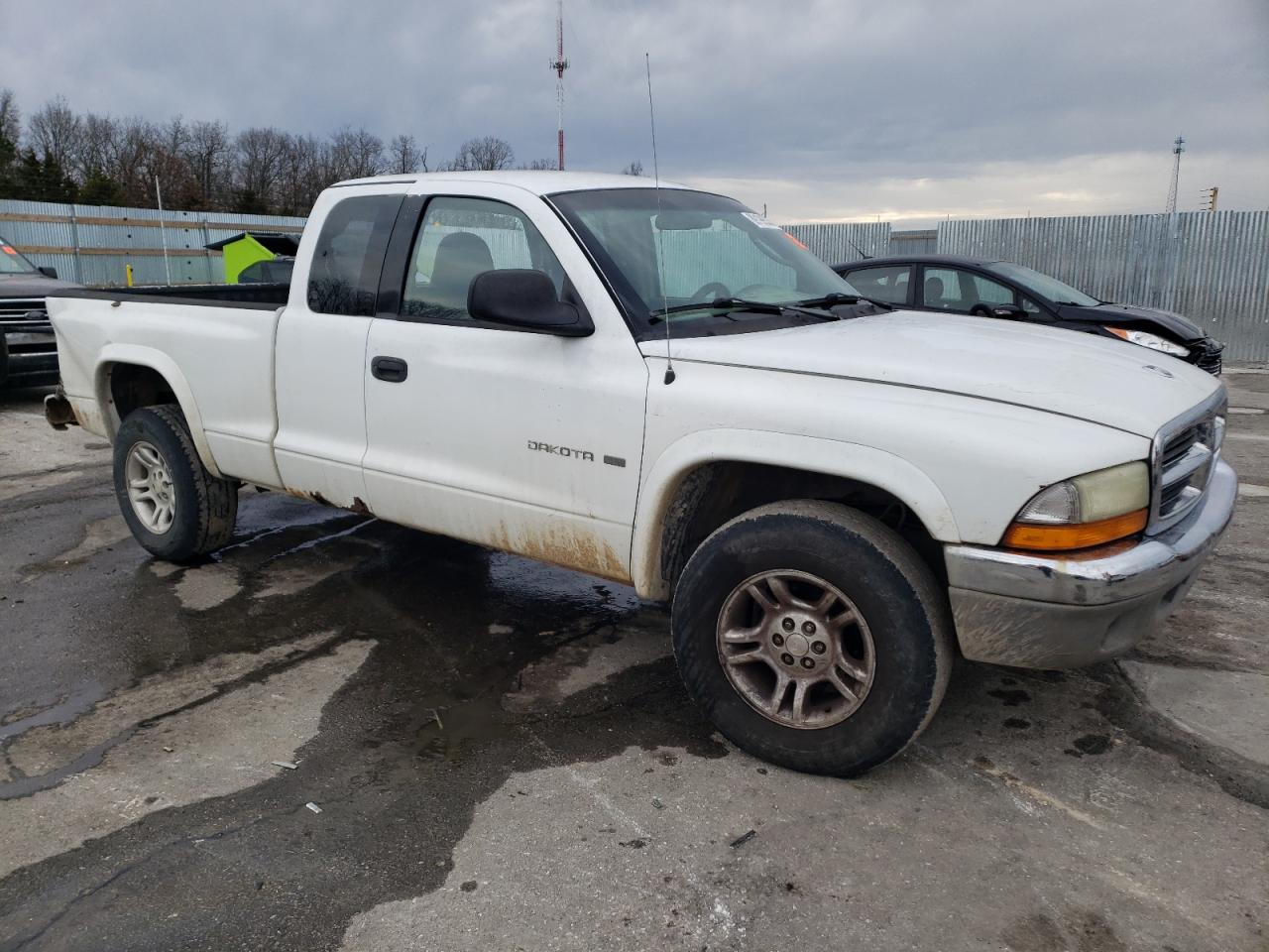 2001 Dodge Dakota VIN 1B7GG22N21S308680 Copart auction photo, rear end damage thumbnail 4