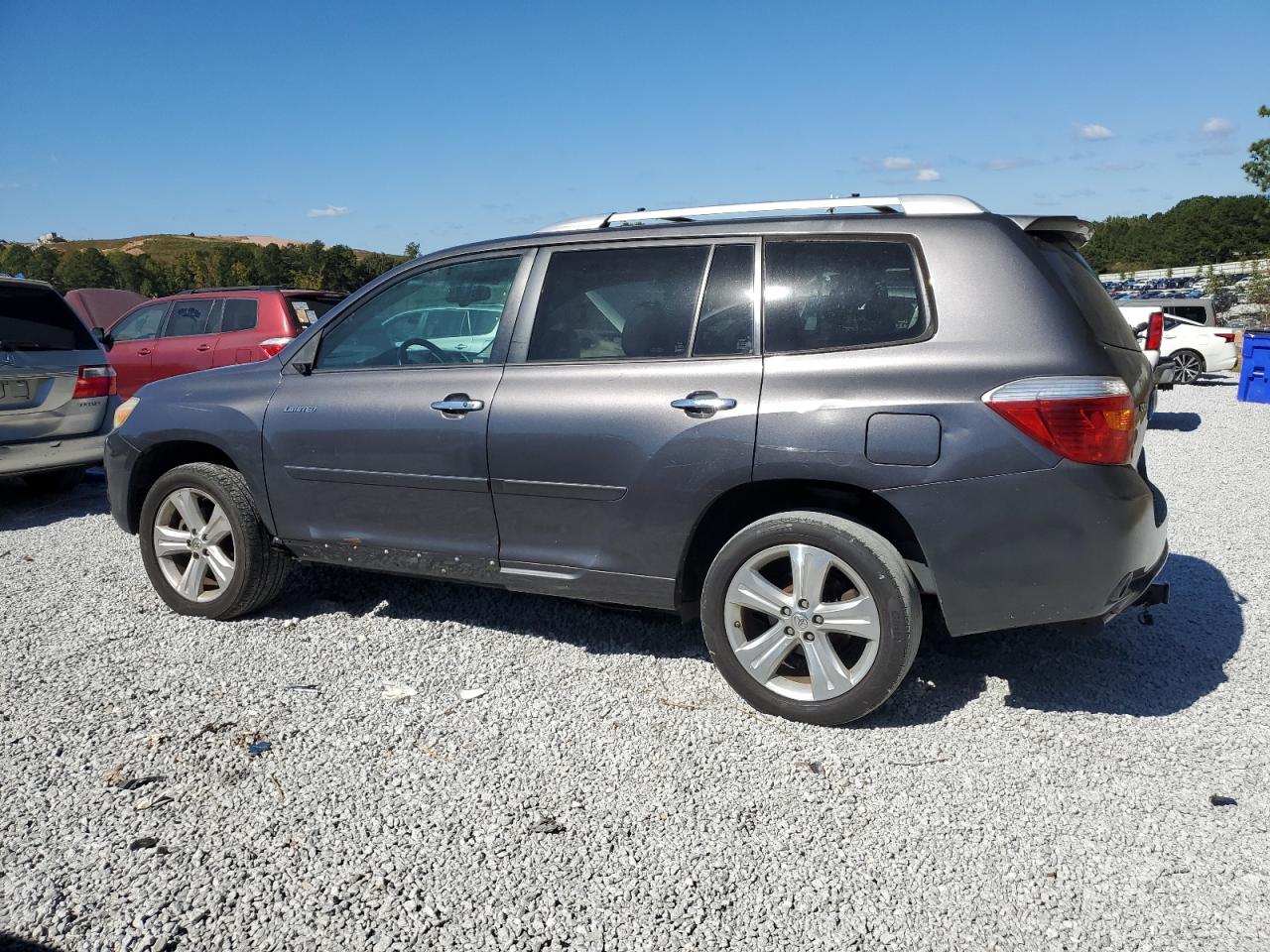 2008 Toyota Highlander VIN JTEDS42A782061415 Copart auction photo, rear end / front end damage thumbnail 2