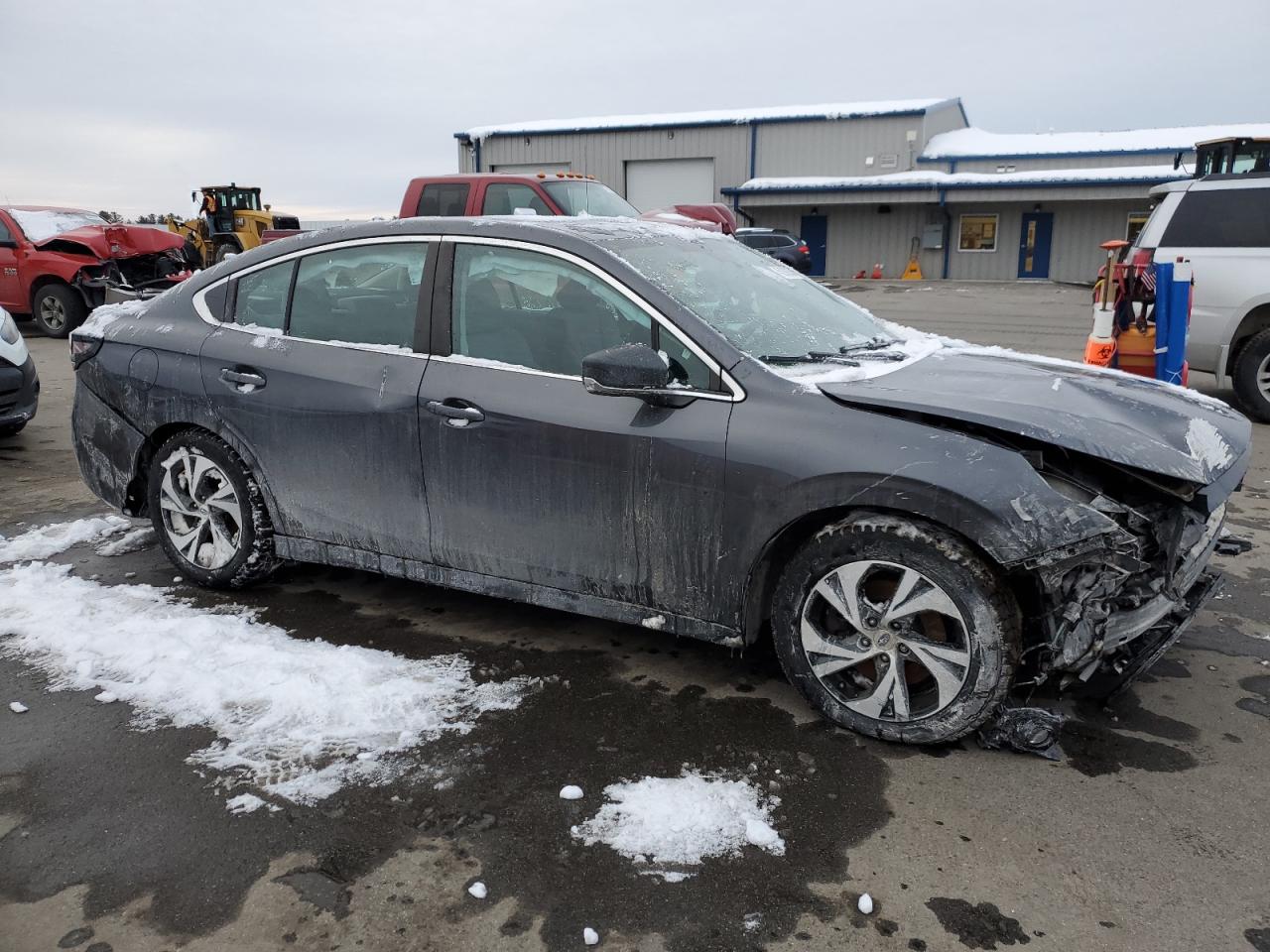 2020 Subaru Legacy VIN 4S3BWAB61L3005080 Copart auction photo, front end / all over damage thumbnail 4