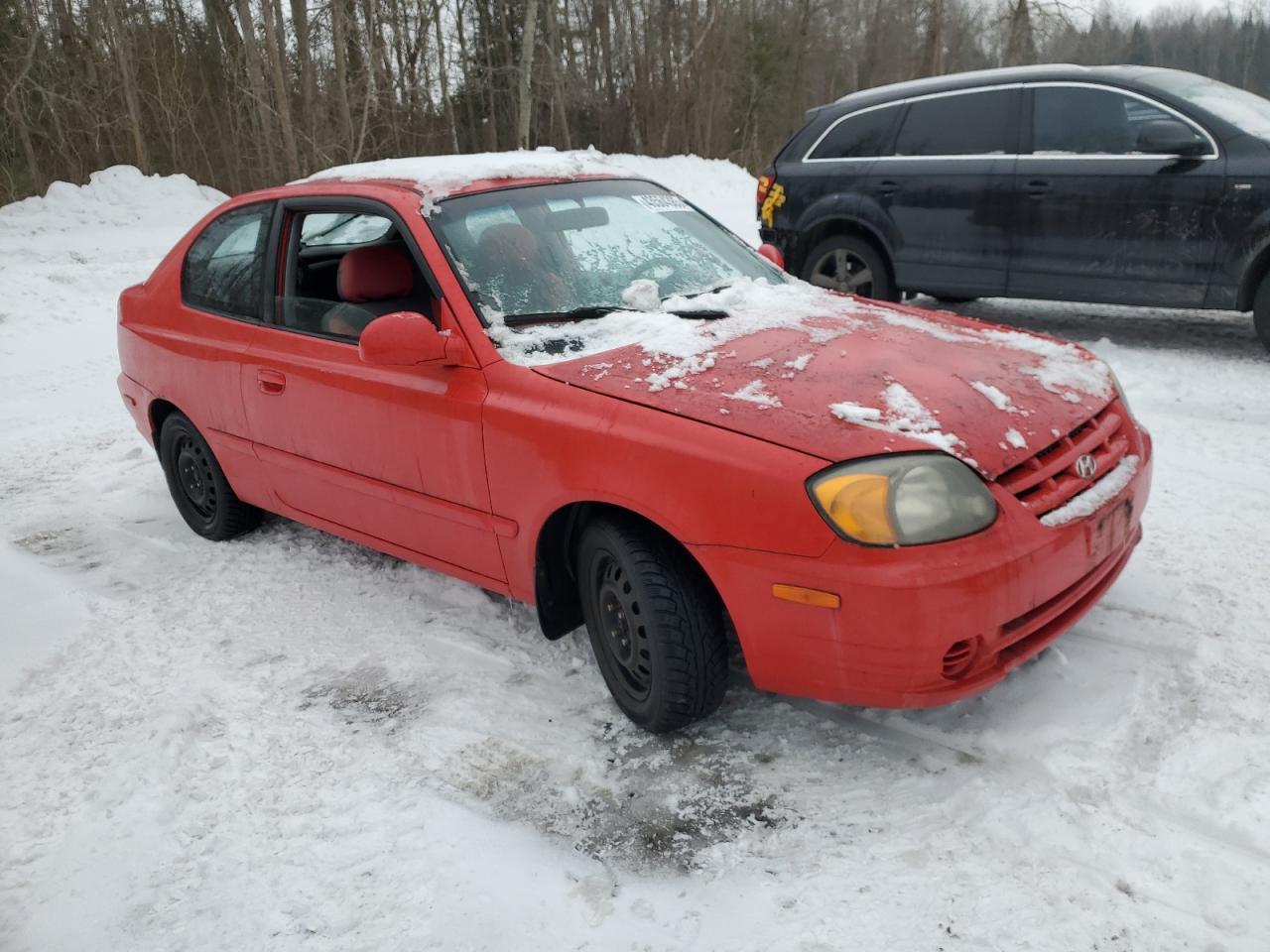 2005 Hyundai Accent VIN KMHCG35C85U323172 Copart auction photo, minor dent/scratches / normal wear damage thumbnail 4