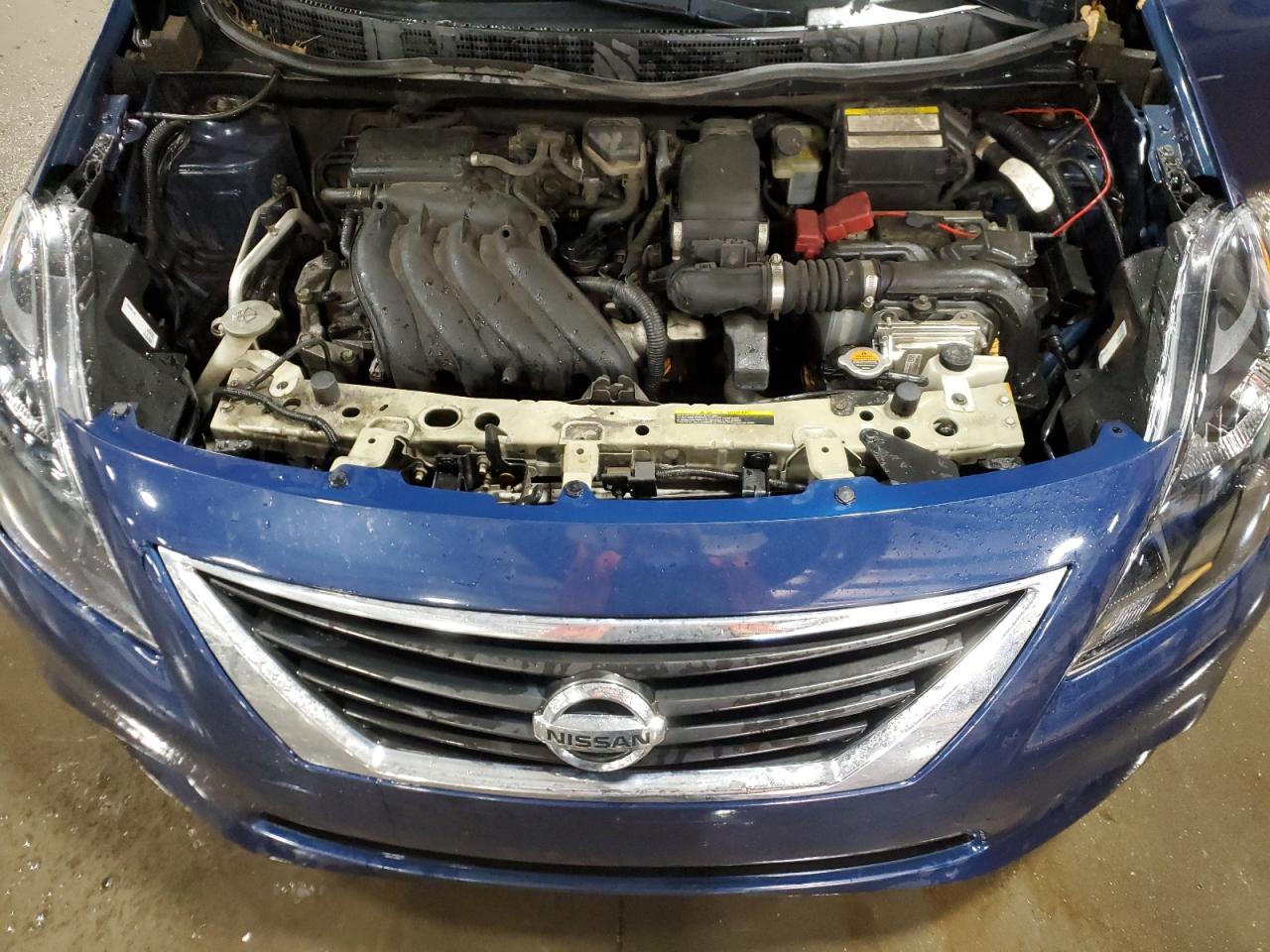2014 Nissan Versa VIN 3N1CN7AP5EL877468 Copart auction photo, rear end / hail damage thumbnail 12