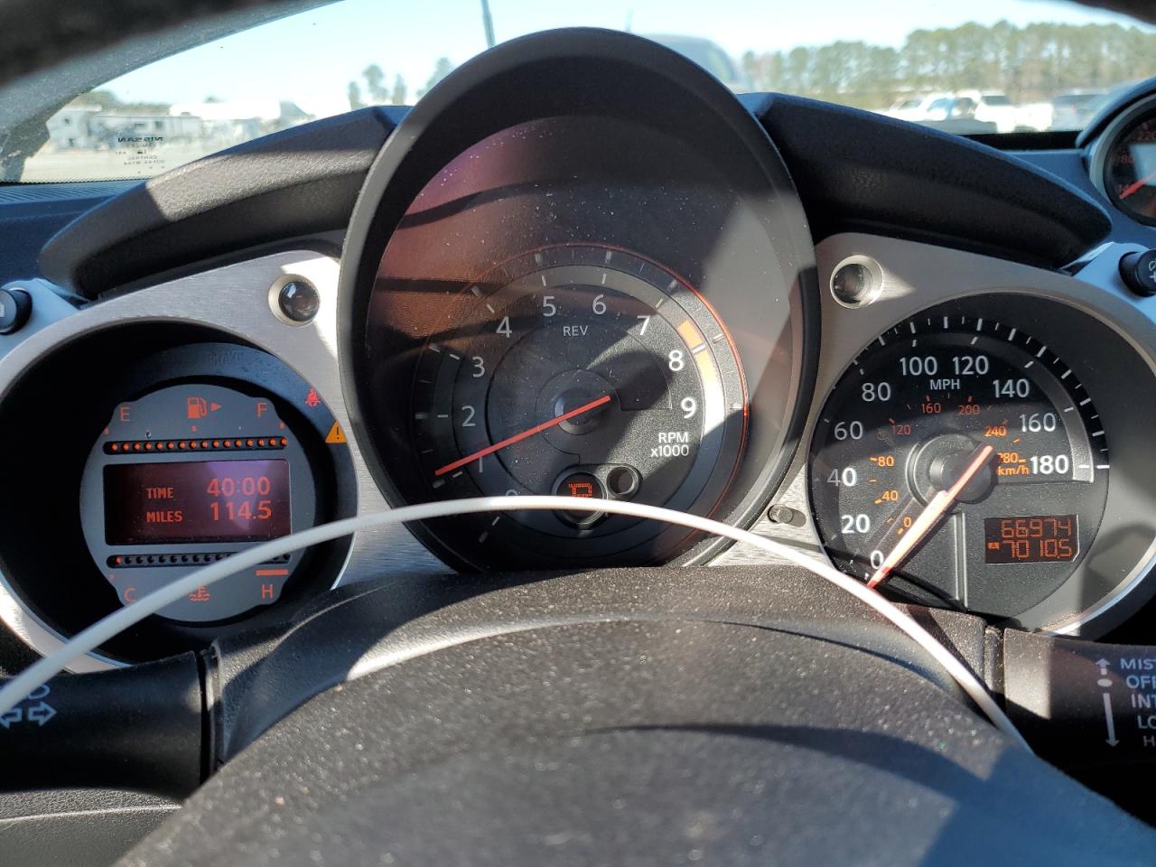 2014 Nissan 370Z VIN JN1AZ4FH3EM620195 Copart auction photo, rear end damage thumbnail 9