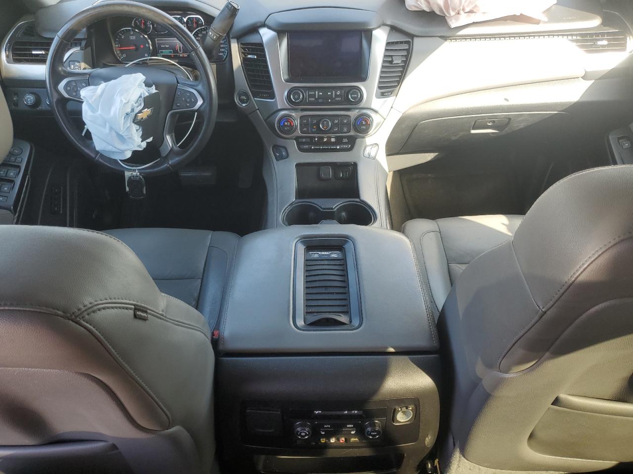2015 Chevrolet Tahoe VIN 1GNSKBKCXFR672181 Copart auction photo, front end damage thumbnail 8