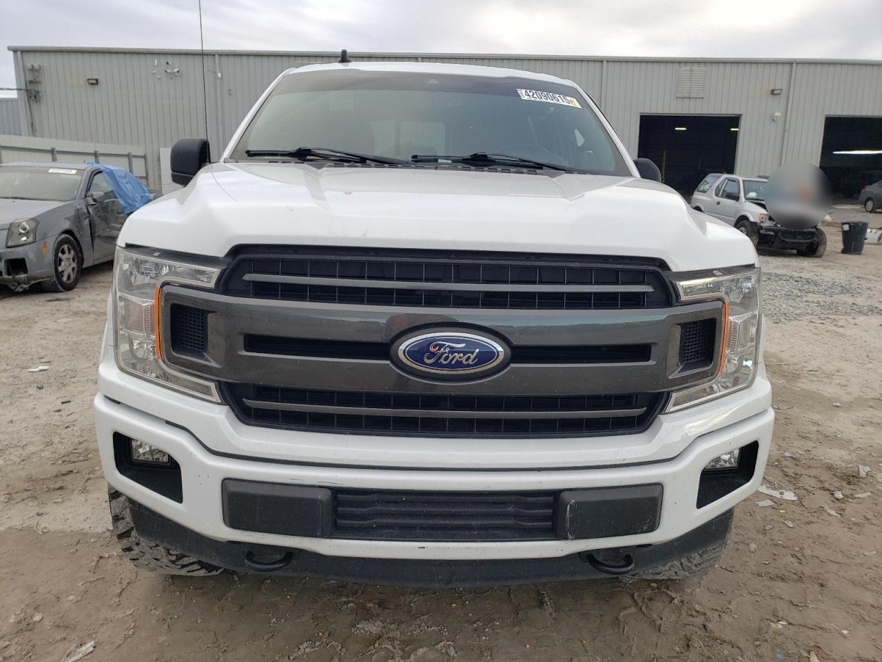 2019 Ford F-150 VIN 1FTEW1E56KFD16937 Copart auction photo, side / front end damage thumbnail 5