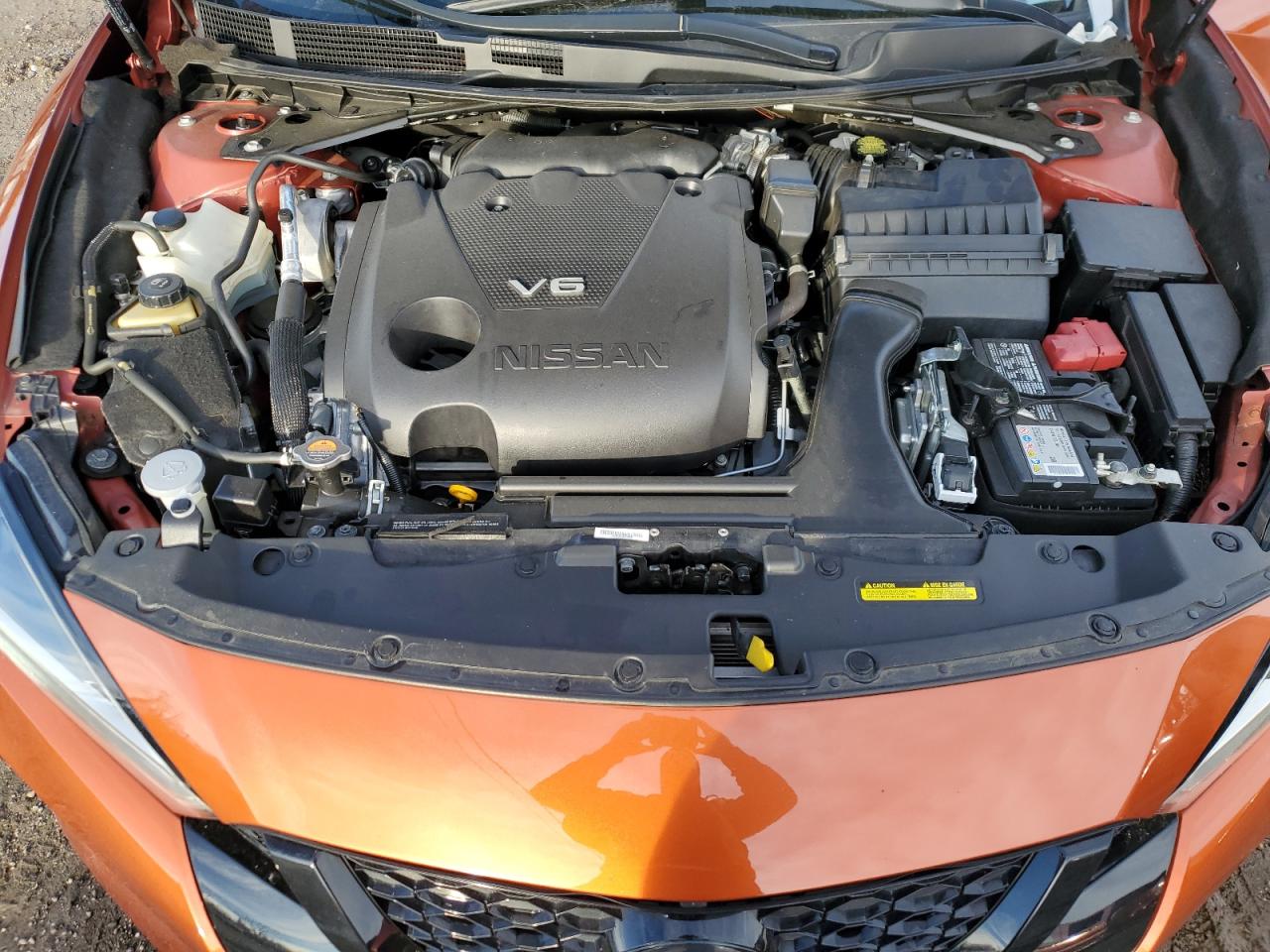 2021 Nissan Maxima VIN 1N4AA6EVXMC502842 Copart auction photo, undercarriage / minor dent/scratches damage thumbnail 11