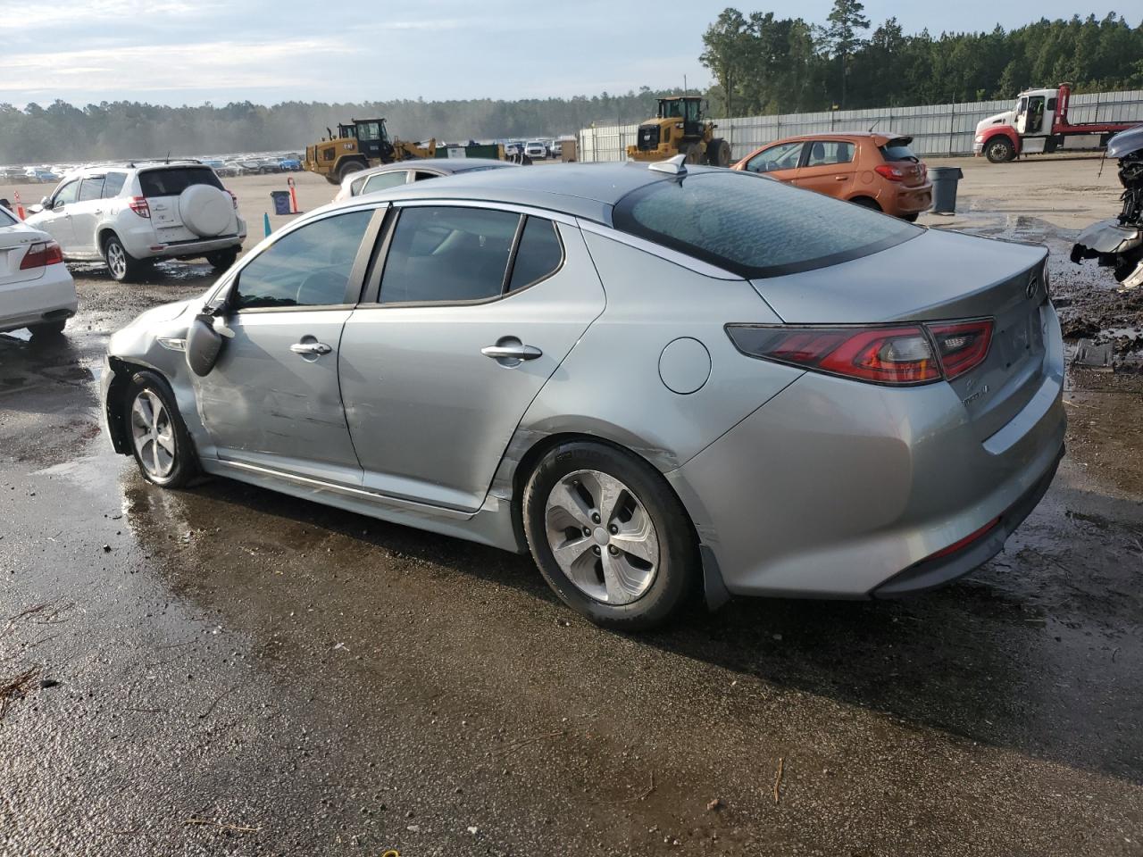 2016 KIA Optima VIN KNAGM4AD0G5092443 Copart auction photo, front end / side damage thumbnail 2