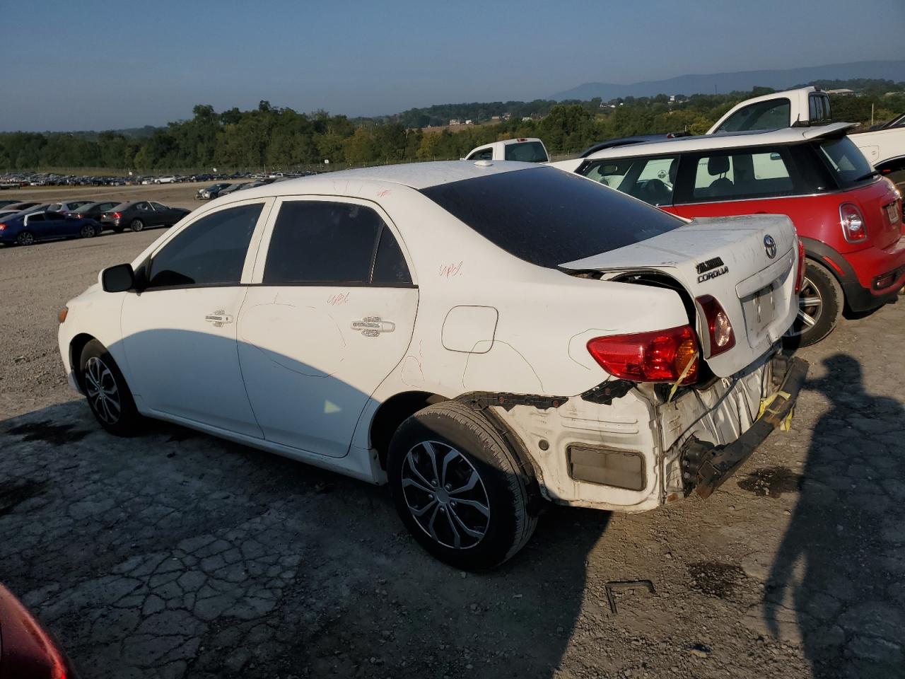 2009 Toyota Corolla VIN 2T1BU40E89C157939 Copart auction photo, rear end damage thumbnail 2