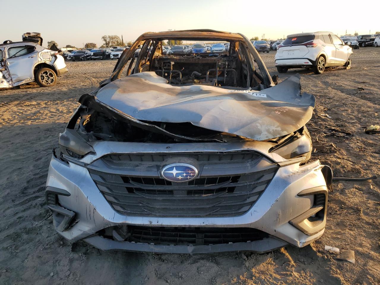2024 Subaru Legacy VIN 4S3BWAN6XR3014283 Copart auction photo, burn damage thumbnail 5