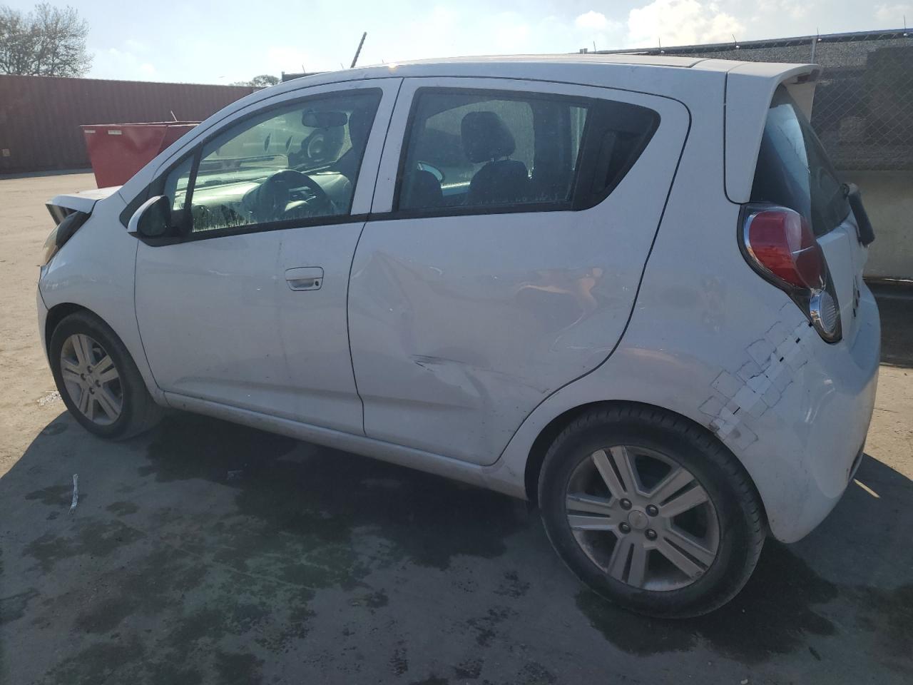 2014 Chevrolet Spark VIN KL8CD6S97EC517746 Copart auction photo, front end / side damage thumbnail 2