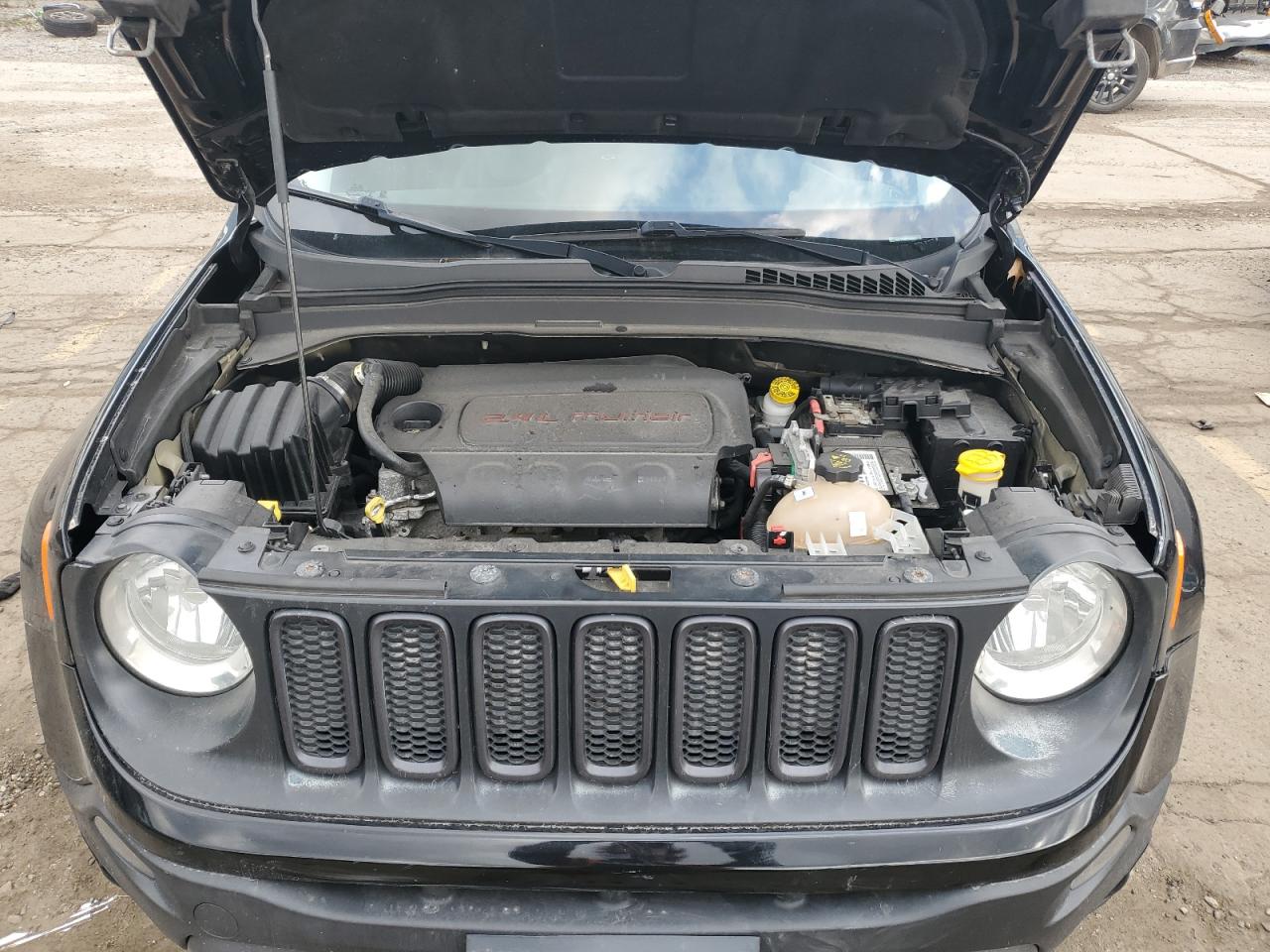 2016 Jeep Renegade VIN ZACCJBCTXGPD32768 Copart auction photo, rear end / all over damage thumbnail 12
