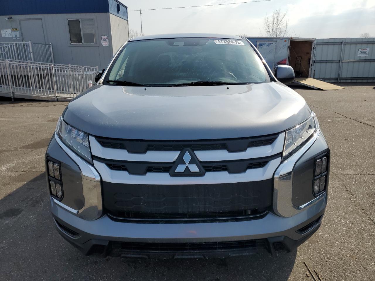 2021 Mitsubishi Outlander VIN JA4ARUAU1MU024562 Copart auction photo, side / front end damage thumbnail 5
