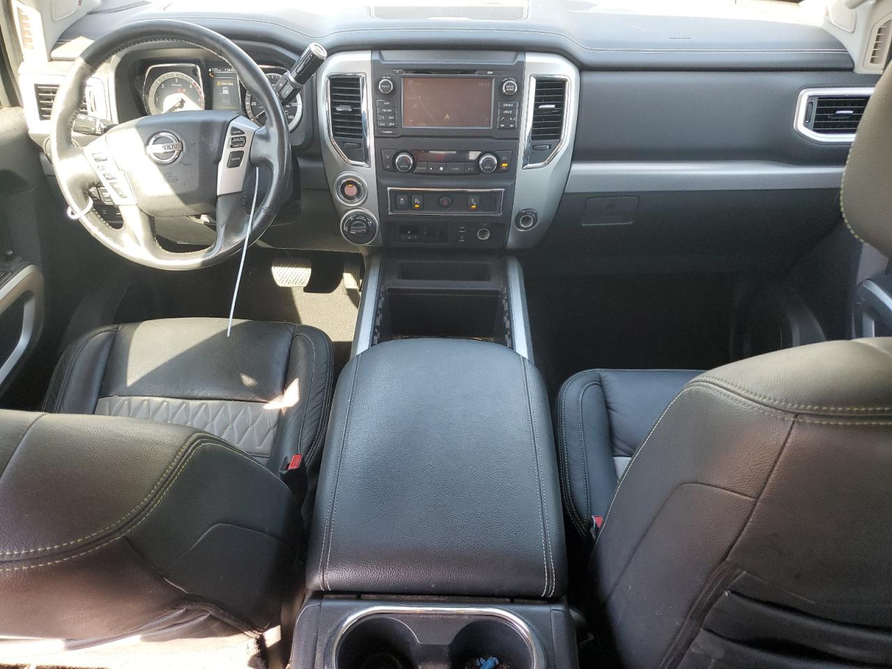 2017 Nissan Titan VIN 1N6BA1F41HN551233 Copart auction photo, undercarriage / mechanical damage thumbnail 8