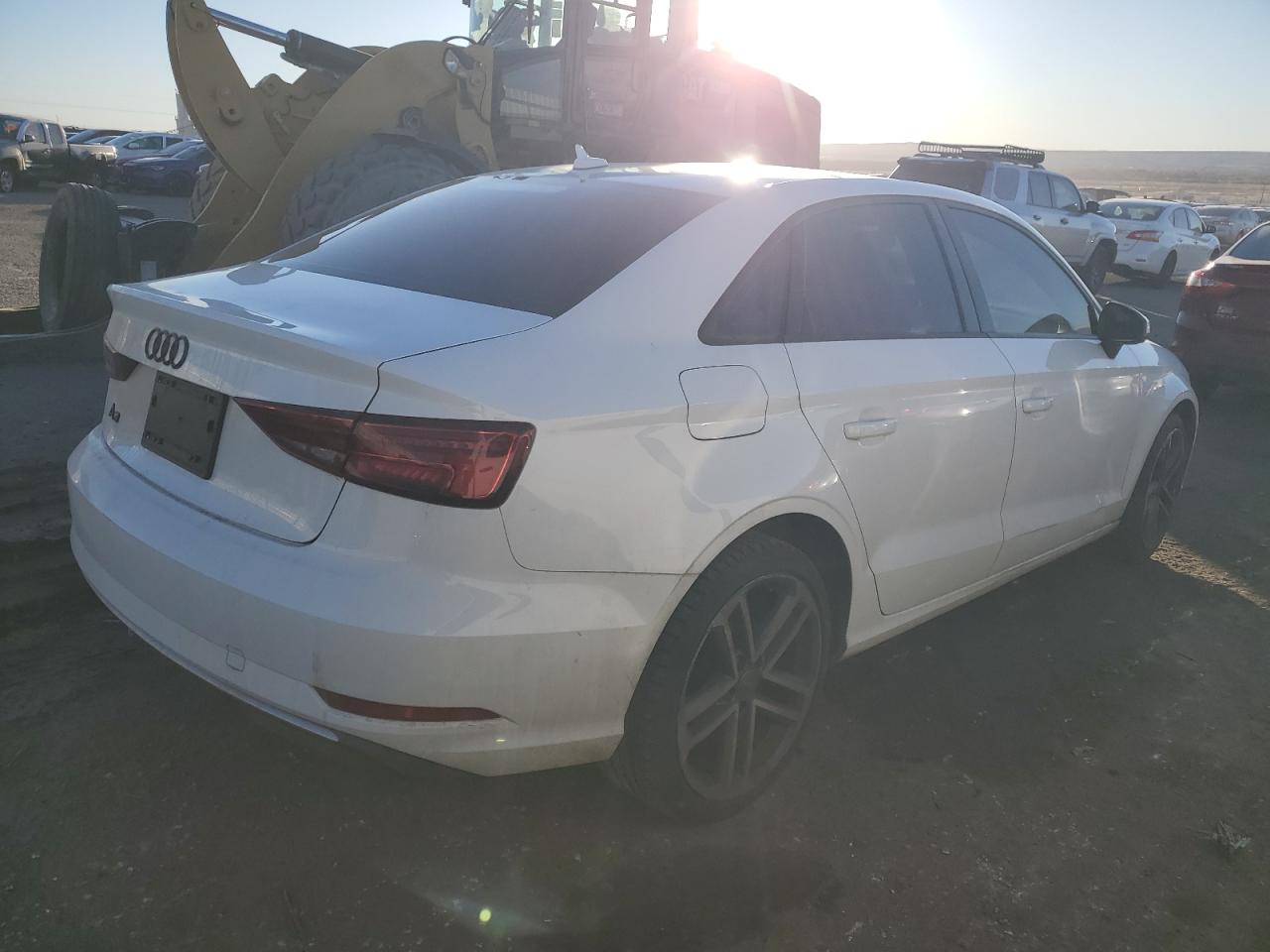 2017 Audi A3 VIN WAUAUGFF3H1048544 Copart auction photo, front end damage thumbnail 3