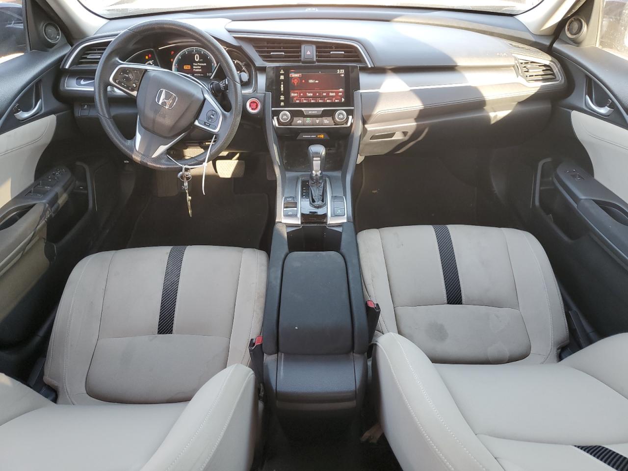 2018 Honda Civic VIN 2HGFC2F72JH586099 Copart auction photo, rear end / undercarriage damage thumbnail 8