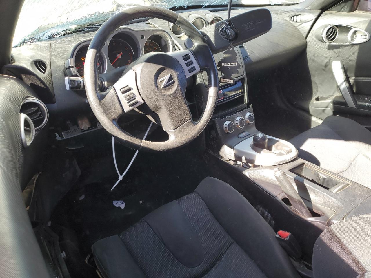 2006 Nissan 350Z VIN JN1AZ34D06M330248 Copart auction photo, all over damage thumbnail 8