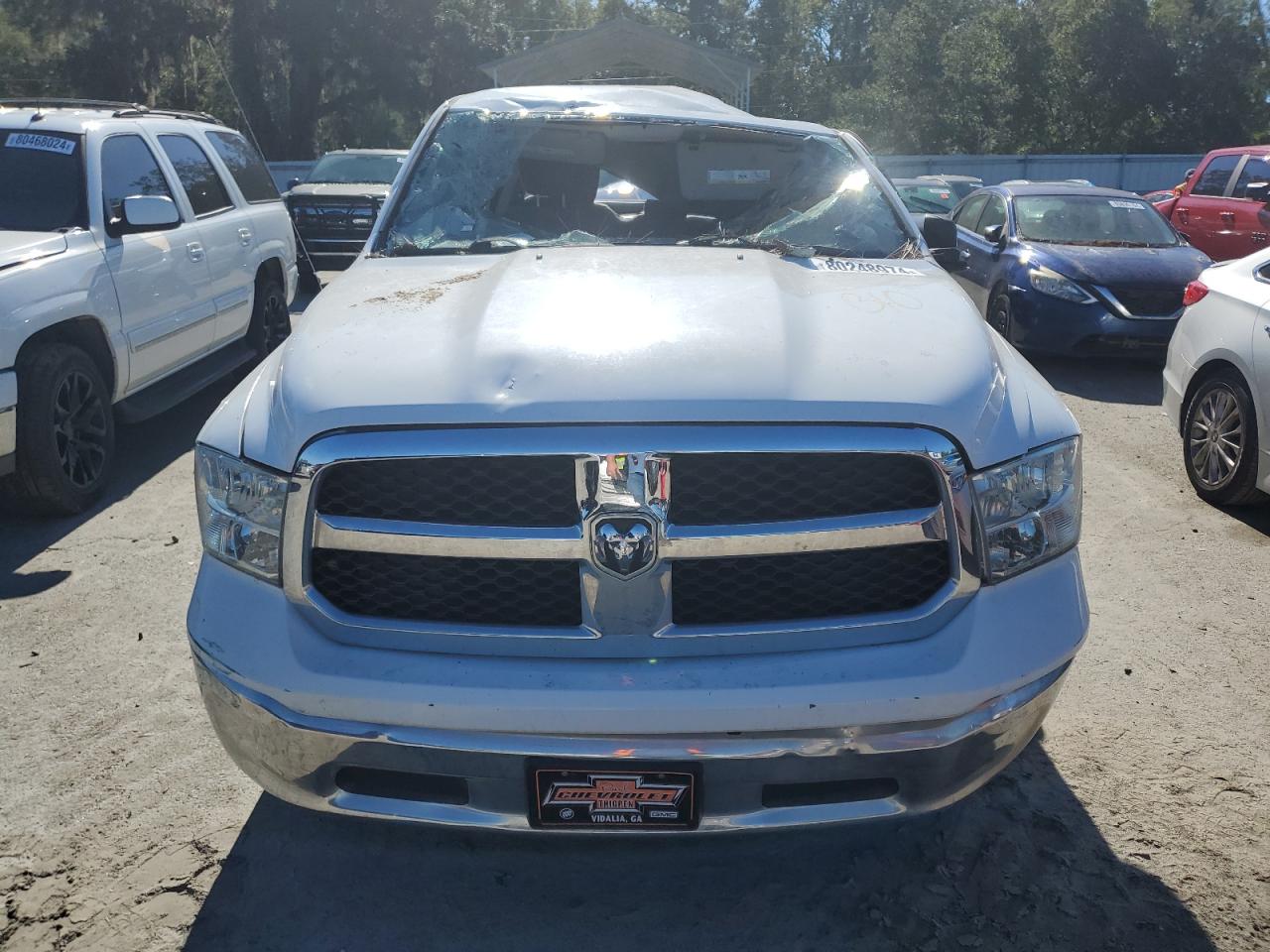 2017 RAM 1500 VIN 1C6RR6GT1HS576378 Copart auction photo, top/roof damage thumbnail 5