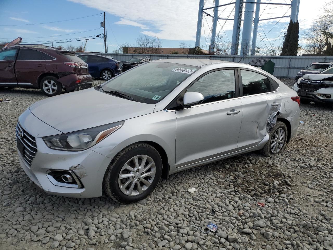 2020 Hyundai Accent VIN 3KPC24A6XLE100829