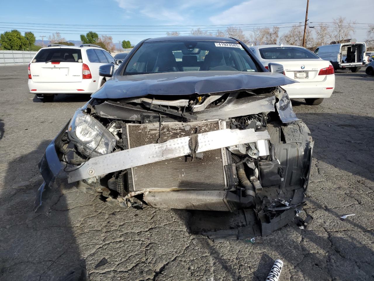 2018 Mercedes-Benz CLA-klasse VIN WDDSJ4EB3JN532781 Copart auction photo, front end / rear end damage thumbnail 5