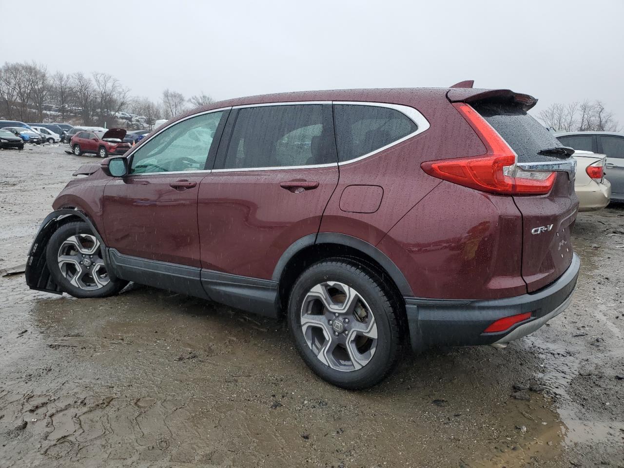 2018 Honda CR-V VIN 7FARW2H55JE046285 Copart auction photo, front end damage thumbnail 2