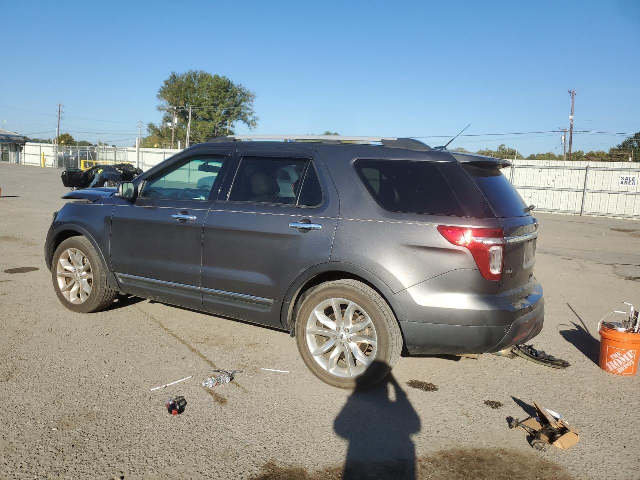 2015 Ford Explorer VIN 1FM5K7D8XFGA01290 Copart auction photo, front end / minor dent/scratches damage thumbnail 2