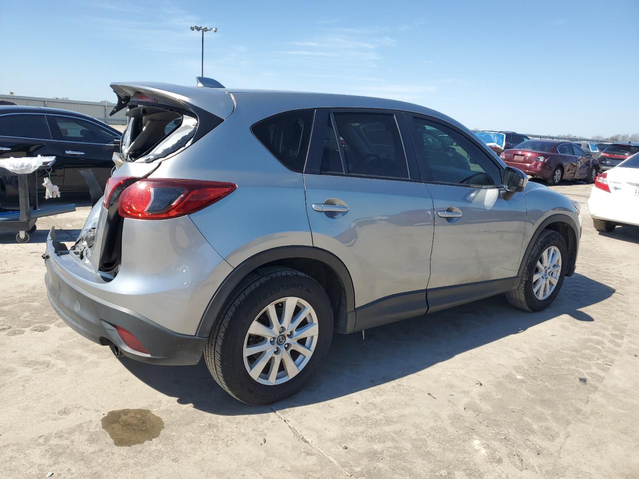 2014 Mazda CX-5 VIN JM3KE2CY8E0359067 Copart auction photo, rear end damage thumbnail 3