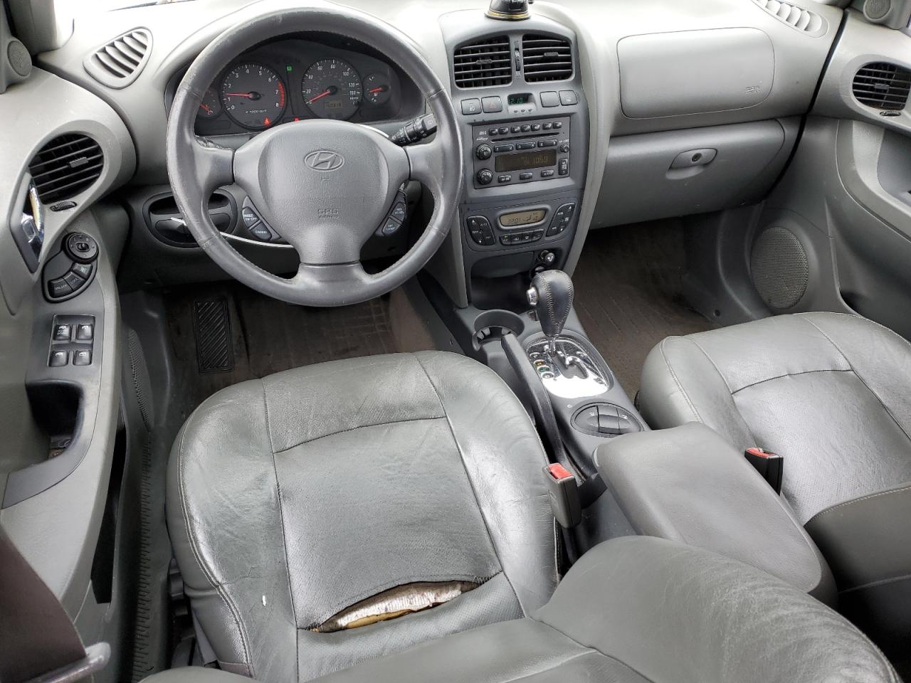 2003 Hyundai Santa Fe VIN KM8SC13D33U450903 Copart auction photo, rear end / all over damage thumbnail 8